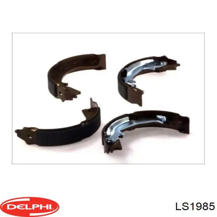 Колодки ручника / стоянкового гальма Delphi LS1985 ціна, від 26.89 USD