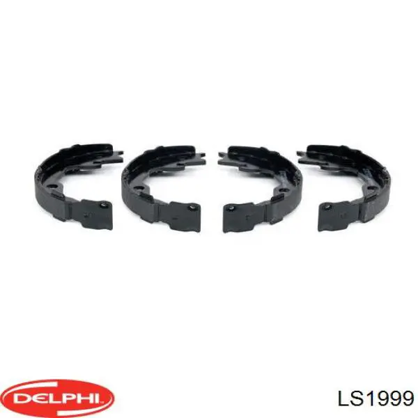 Колодки ручника / стоянкового гальма Delphi LS1999 ціна, від 22.80 USD