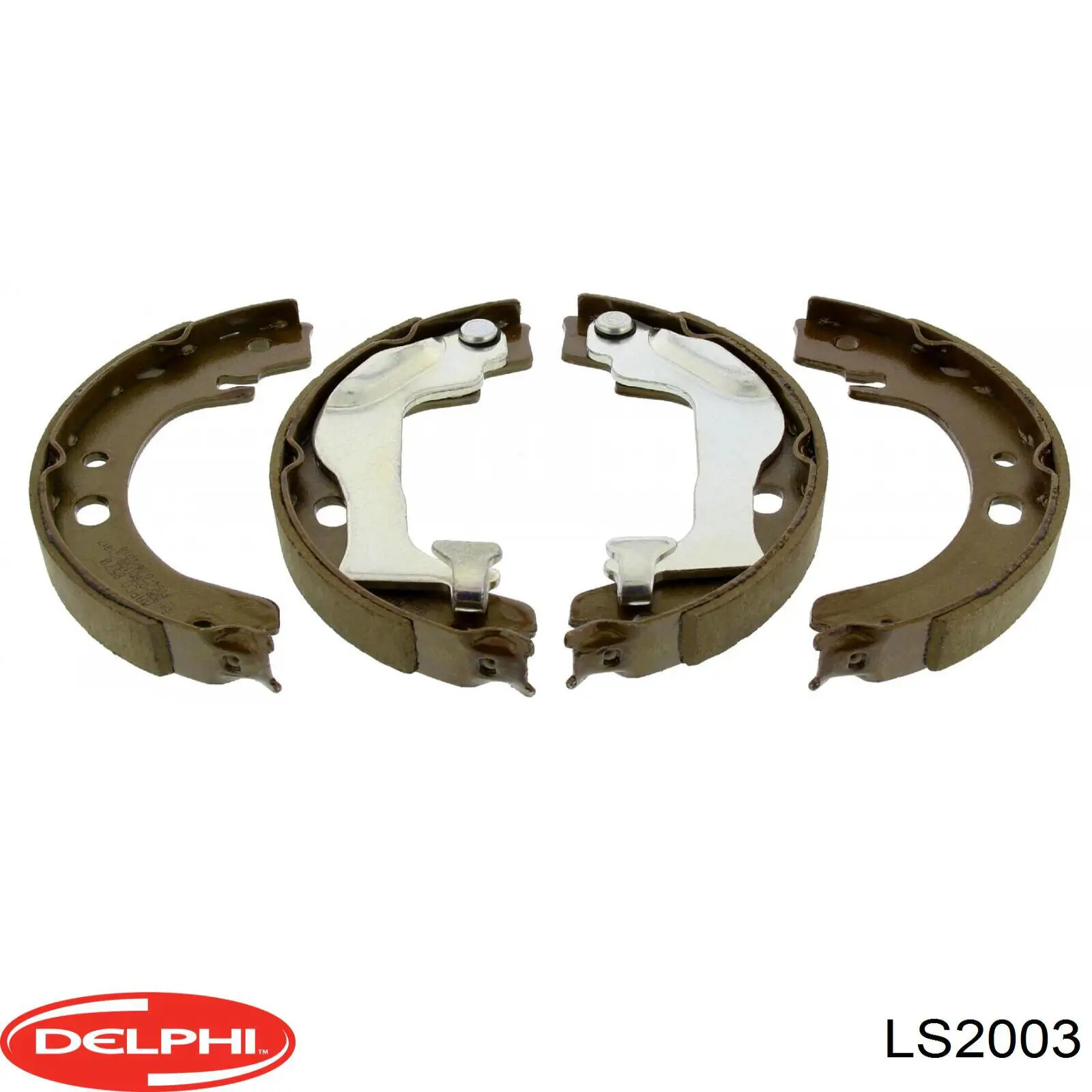 Купити LS2003 Delphi Колодки гальмові задні, барабанні