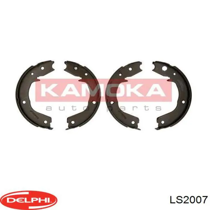 Колодки ручника LS2007 Delphi