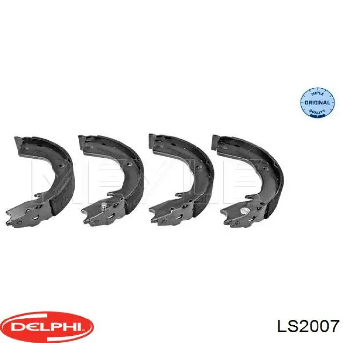 Купити LS2007 Delphi Гальмівні колодки гальма стоянки