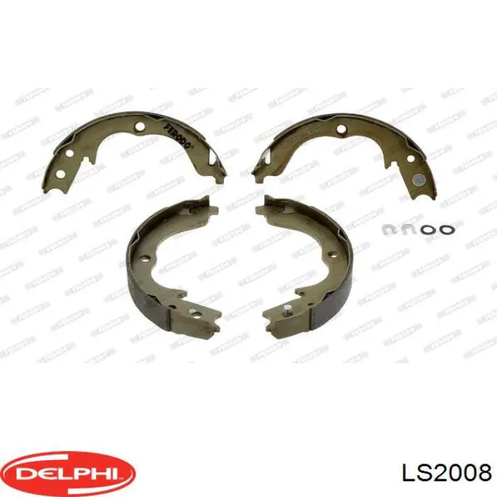 Купити LS2008 Delphi Гальмівні колодки гальма стоянки