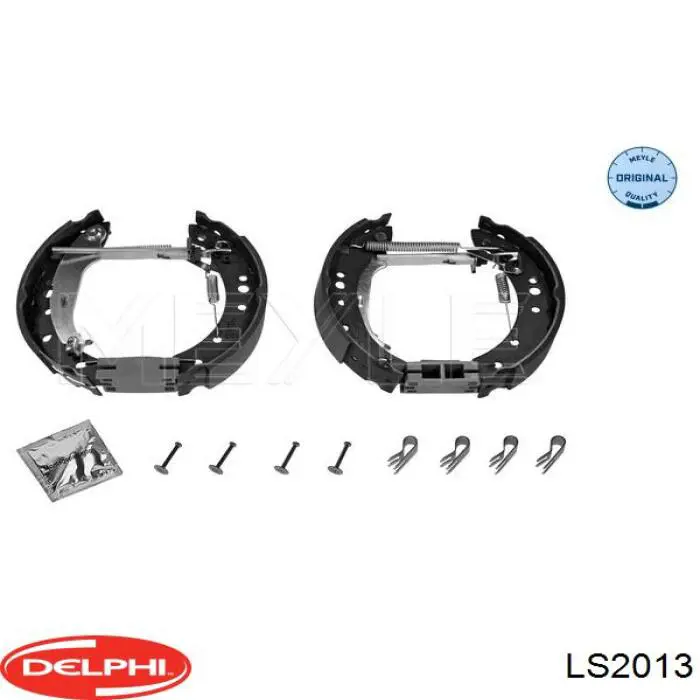 Колодки гальмові задні, барабанні Delphi LS2013 ціна, від 23.28 USD