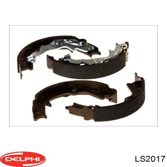 Колодки ручника / стоянкового гальма Delphi LS2017 ціна, від 25.08 USD