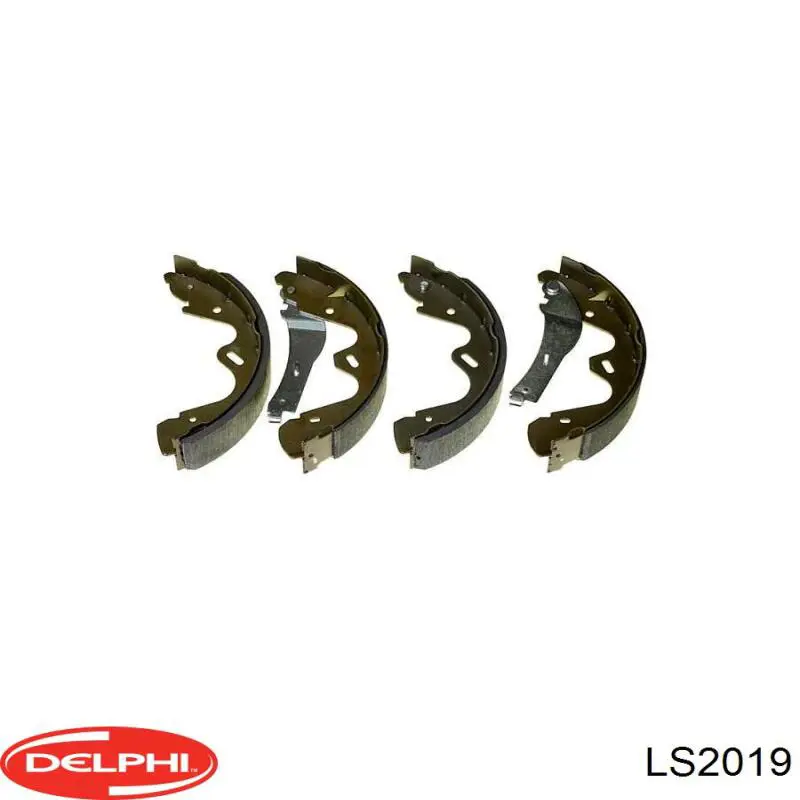 Колодки гальмові задні, барабанні Delphi LS2019 ціна, від 51.14 USD