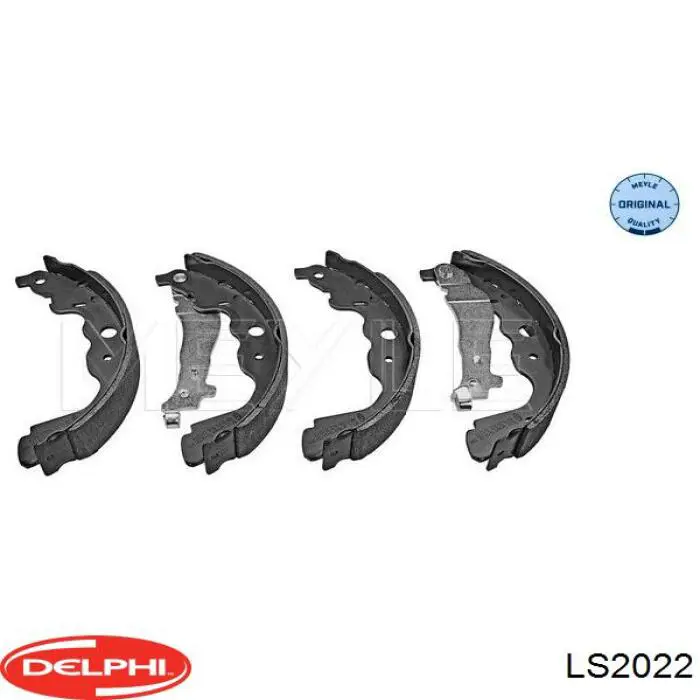 Купити LS2022 Delphi Колодки гальмові задні, барабанні