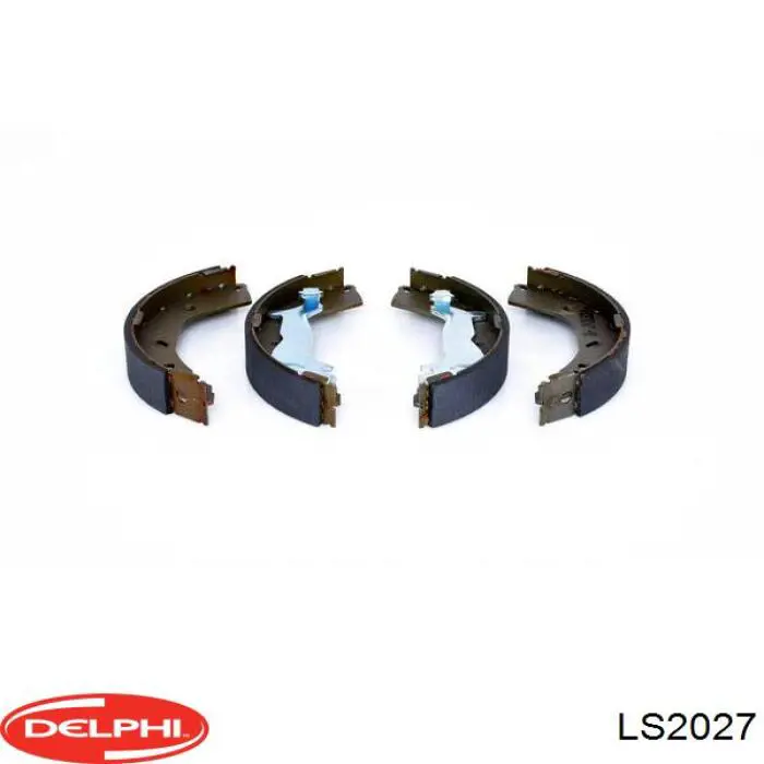LS2027 Delphi Колодки гальмівні задні, барабанні