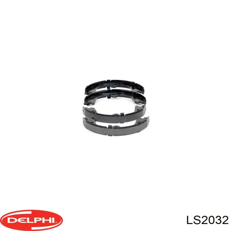 Колодки ручника / стоянкового гальма Delphi LS2032 ціна, від 28.15 USD