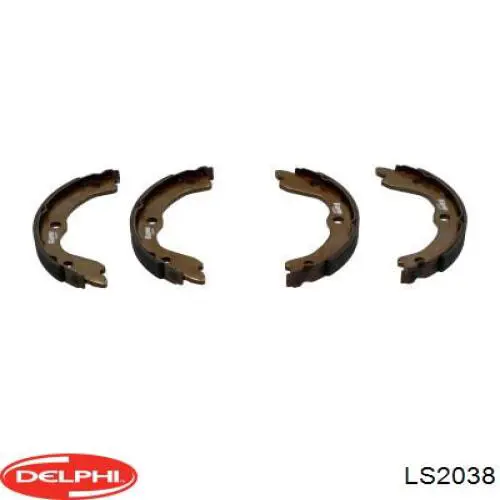 Купити LS2038 Delphi Гальмівні колодки гальма стоянки