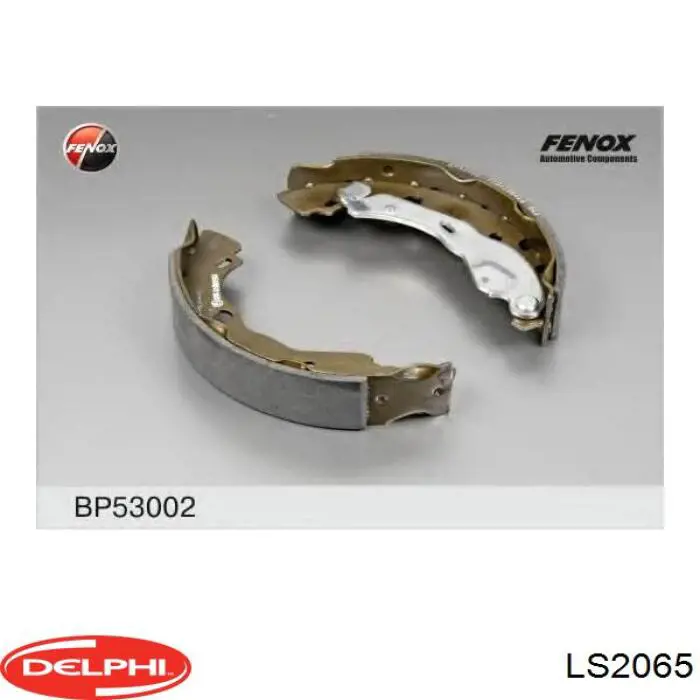 Купити LS2065 Delphi Колодки гальмові задні, барабанні