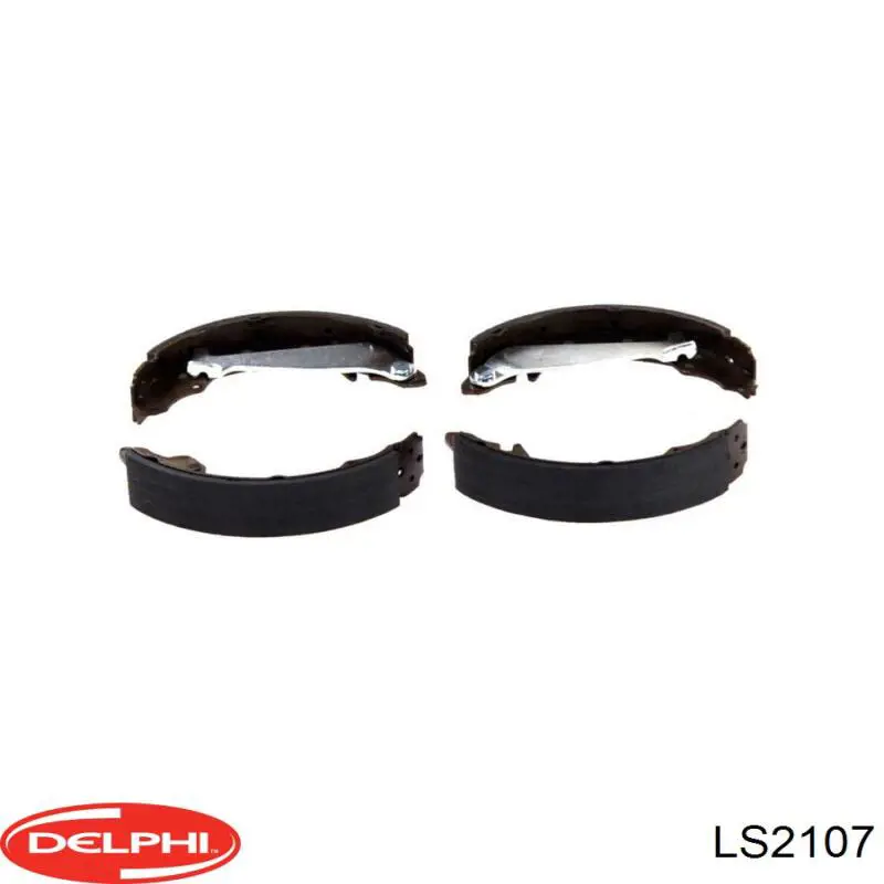 Колодки гальмові задні, барабанні Delphi LS2107 ціна, від 23.84 USD