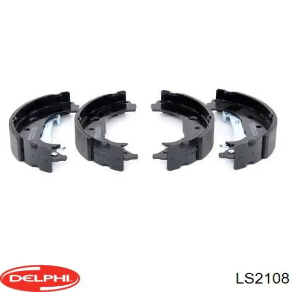 Колодки ручника / стоянкового гальма Delphi LS2108 ціна, від 43.01 USD