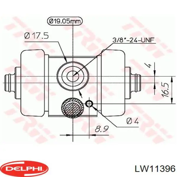 Робочий циліндр TRW BWD194