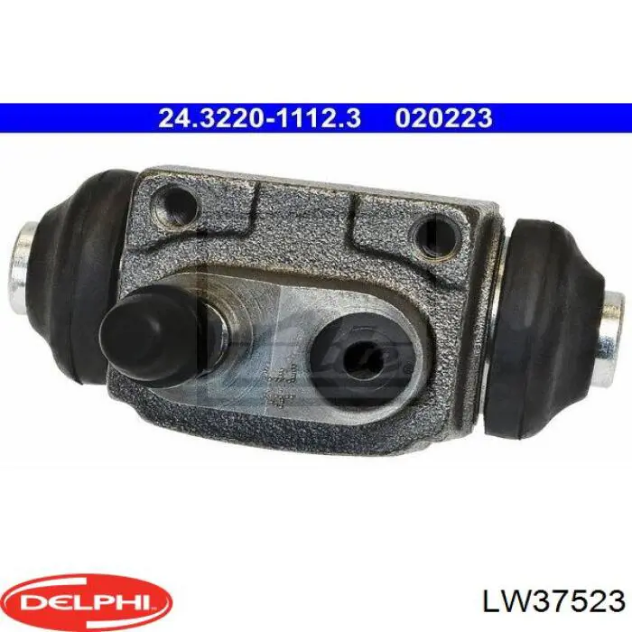 Купити LW37523 Delphi Циліндр гальмівний колісний/робітник, задній