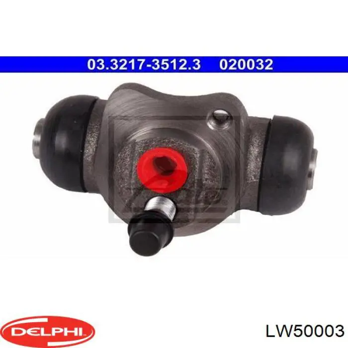 Купити LW50003 Delphi Циліндр гальмівний колісний/робітник, задній