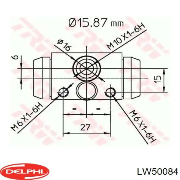 Робочий циліндр Japan Parts CS840