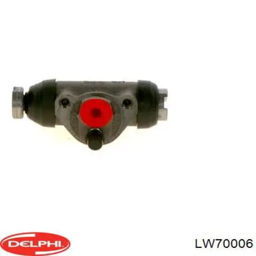 Купити LW70006 Delphi Циліндр гальмівний колісний/робітник, задній