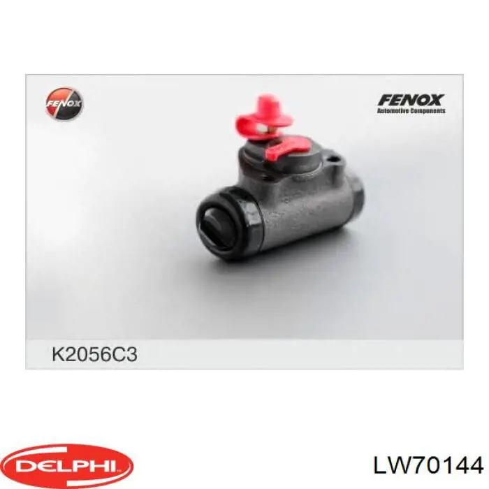 Циліндр гальмівний колісний/робочий, задній Delphi LW70144 ціна, від 7.80 USD