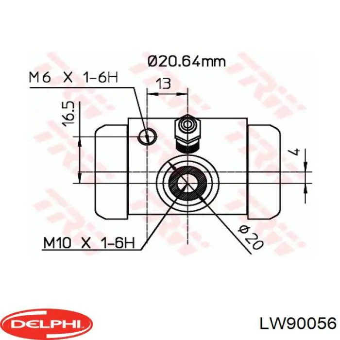 F026002602 Bosch Робочий циліндр