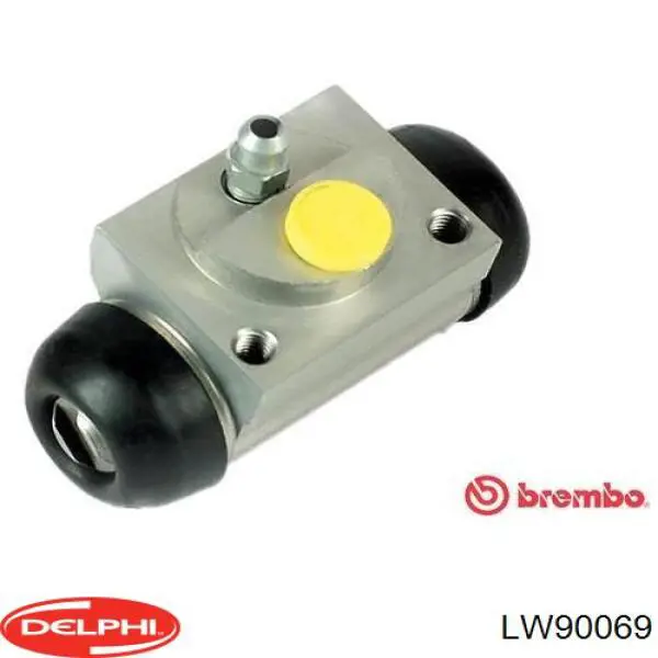 Купити LW90069 Delphi Циліндр гальмівний колісний/робітник, задній