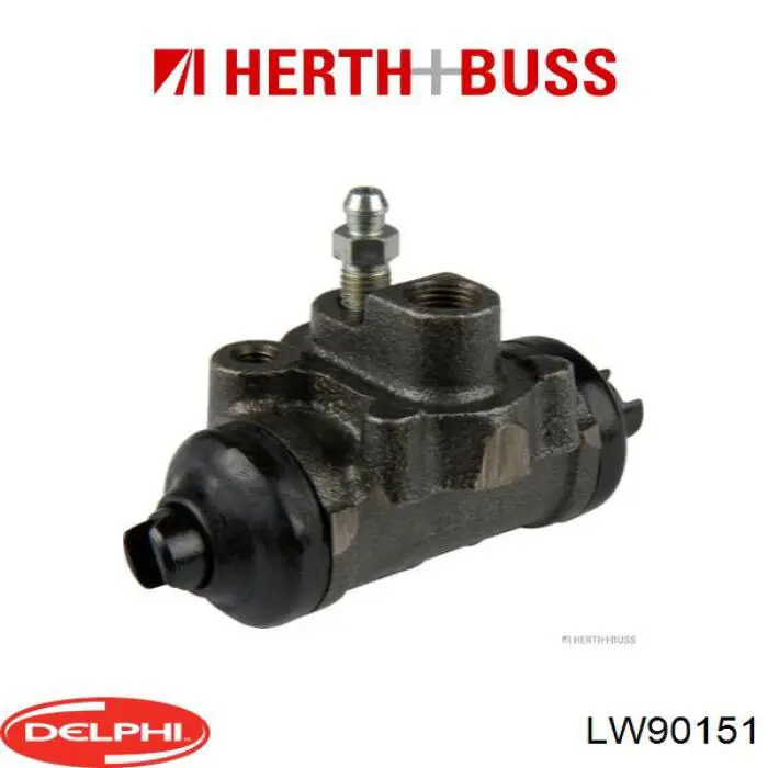 Циліндр гальмівний колісний/робочий, задній Delphi LW90151 ціна, від 17.97 USD