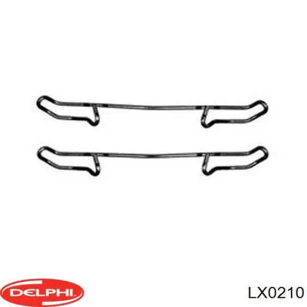 Пружинна засувка супорту LX0210 Delphi
