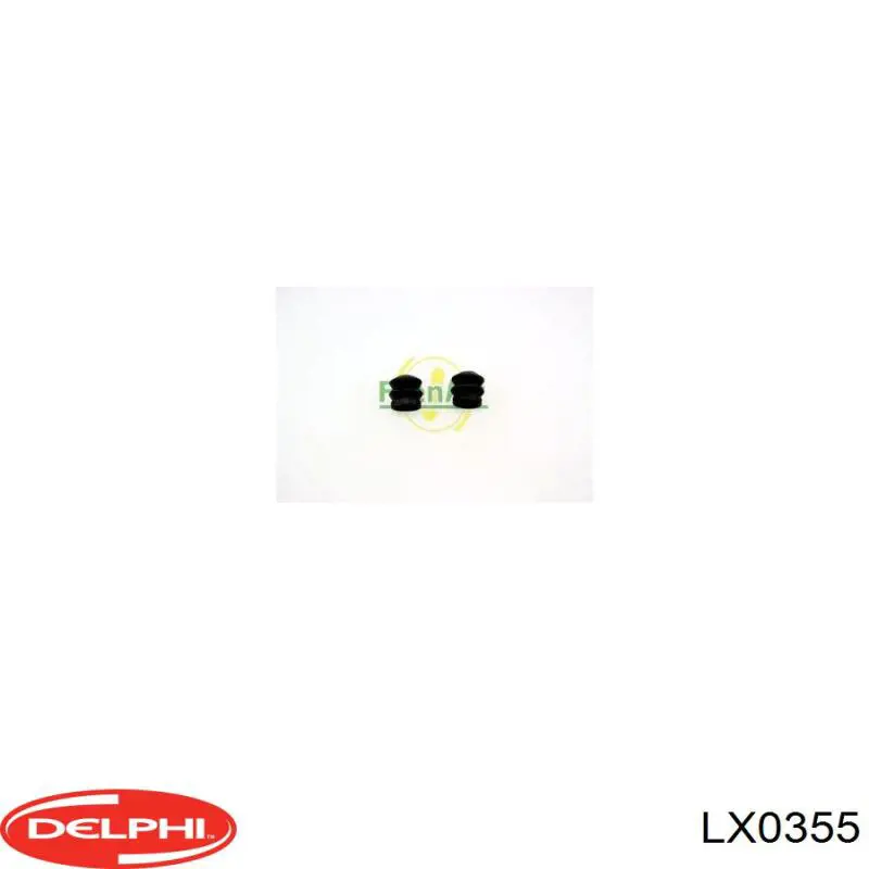 LX0355 Delphi ремкомплект супорту гальмівного переднього