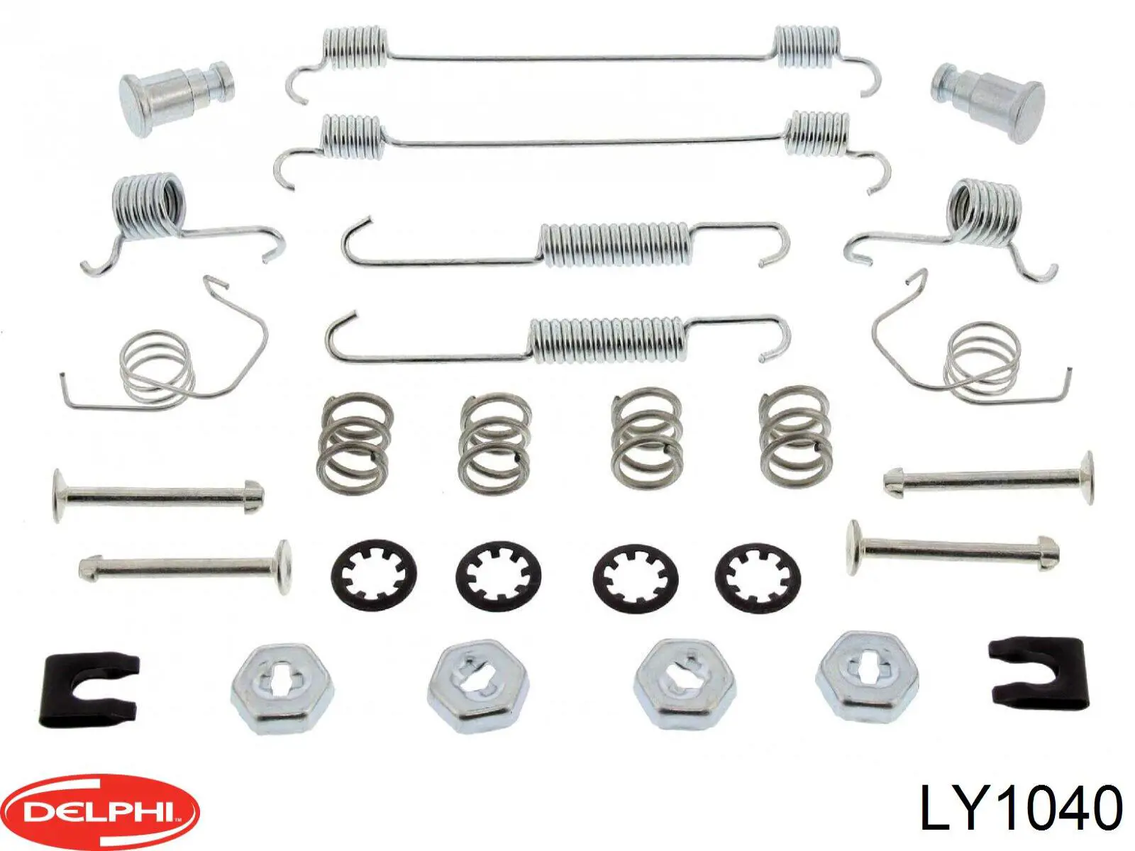 Монтажний комплект задніх барабанних колодок LY1040 Delphi