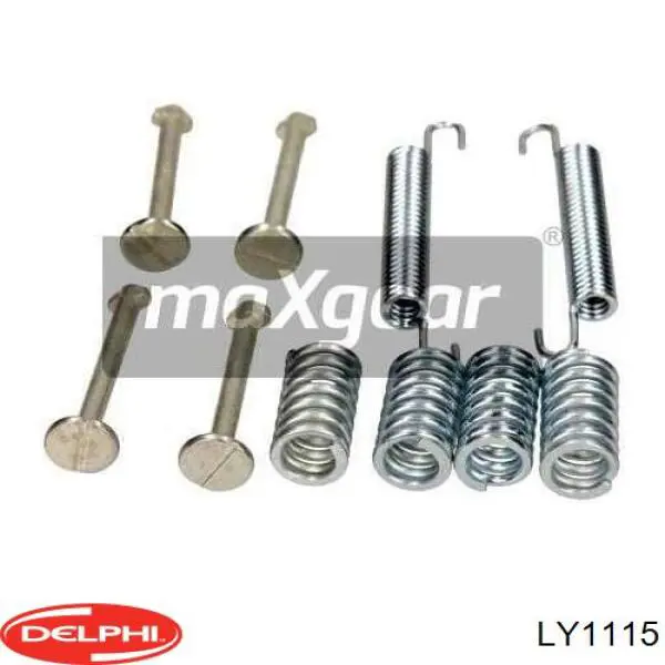 Монтажний комплект задніх барабанних колодок Delphi LY1115 ціна, від 3.31 USD