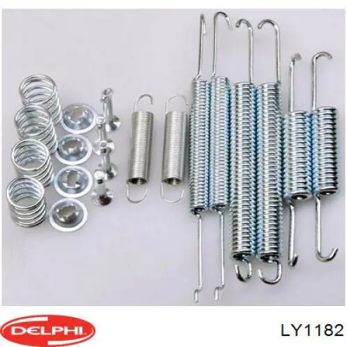 Ремкомплект гальмівних колодок Delphi LY1182 ціна, від 8.98 USD