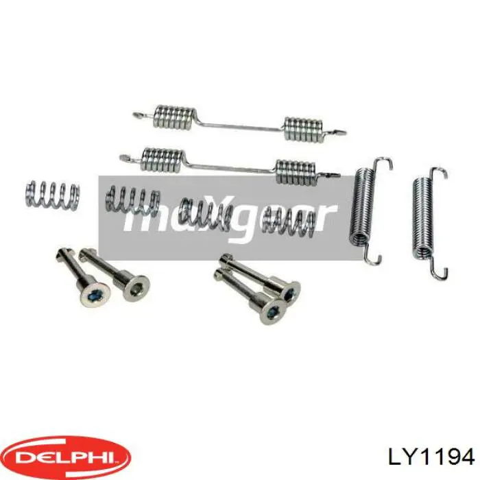 LY1194 Delphi ремкомплект гальмівних колодок