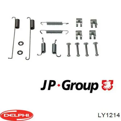LY1214 Delphi Ремкомплект торм. колодок