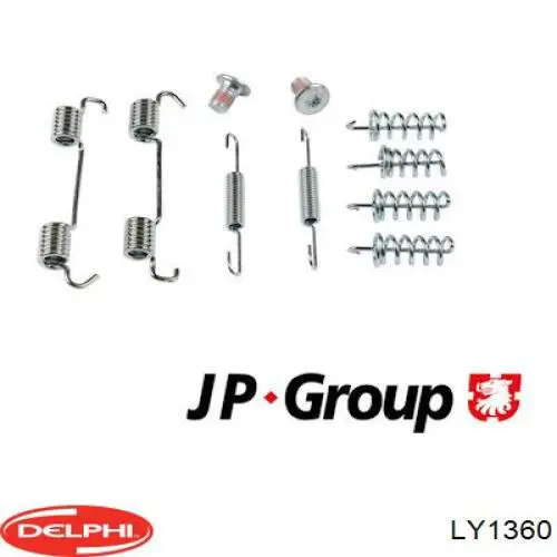 Купити LY1360 Delphi Ремкомплект задніх гальм