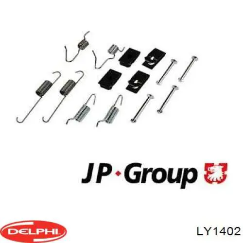 Ремкомплект гальмівних колодок Delphi LY1402 ціна, від 6.39 USD