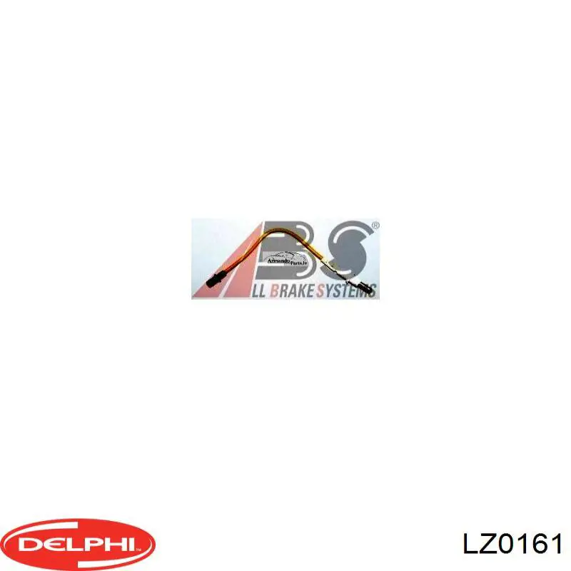 LZ0161 Delphi датчик зносу гальмівних колодок, задній