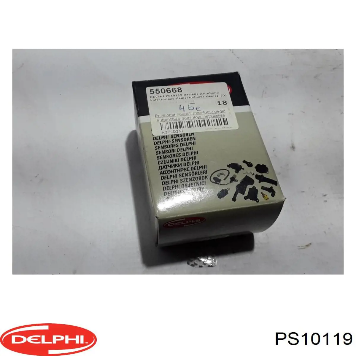PS10119 Delphi датчик тиску у впускному колекторі, map