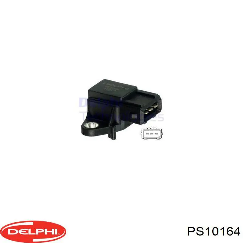 PS10164 Delphi датчик тиску у впускному колекторі, map