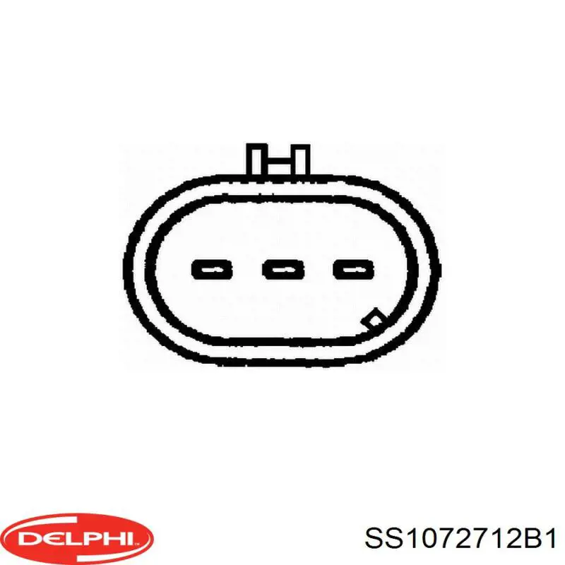 Датчик фаз Delphi SS1072712B1 ціна, від 33.97 USD