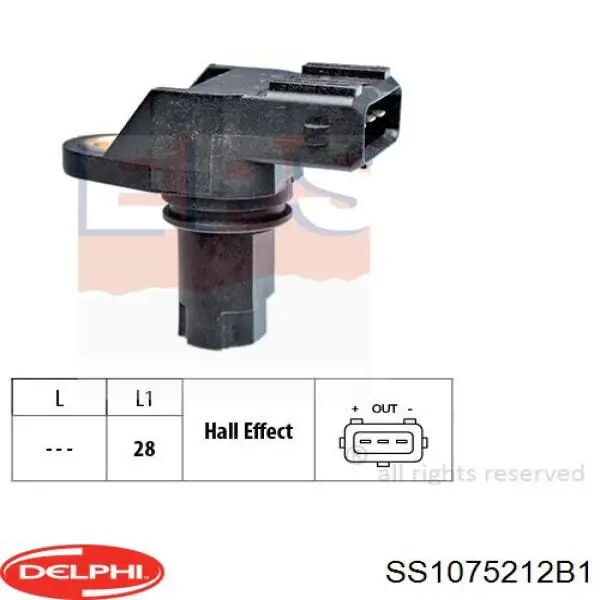 Купити SS1075212B1 Delphi ДПРВ