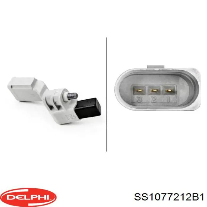 Купити SS1077212B1 Delphi Датчик положення (оборотів) коленвалу