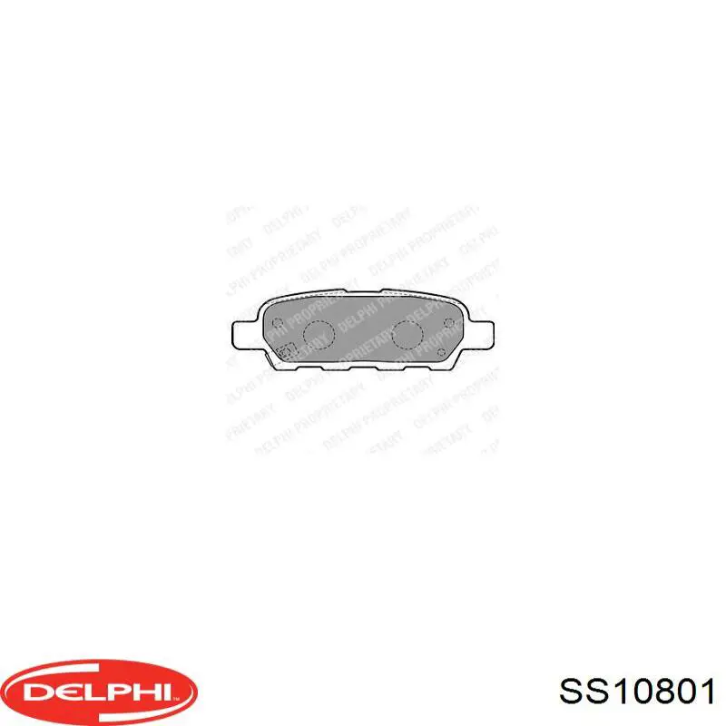 Датчик колінвала SS10801 Delphi
