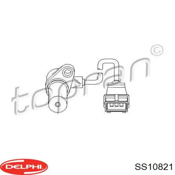 Купити SS10821 Delphi Датчик положення (оборотів) коленвалу