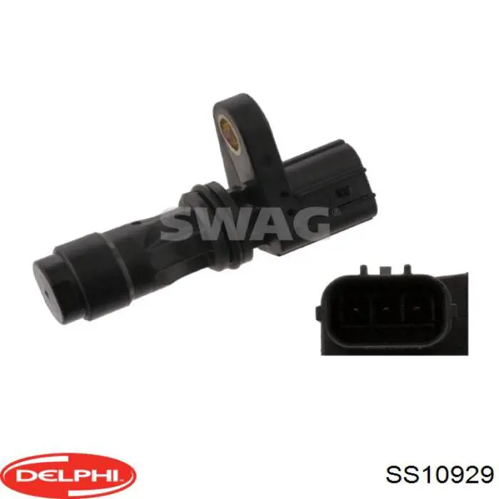 Датчик обертів колінвалу Delphi SS10929 ціна, від 24.68 USD
