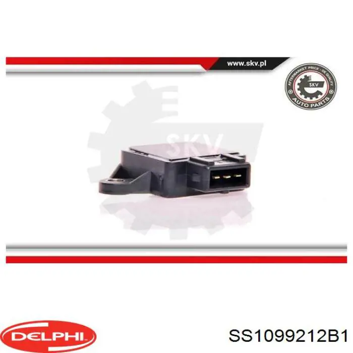 Потенціометр Delphi SS1099212B1 ціна, від 10.76 USD