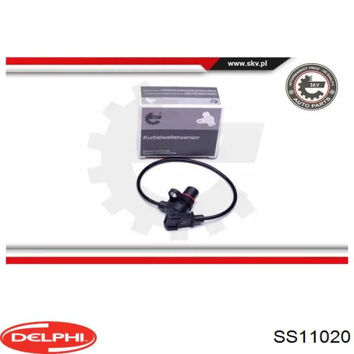 Купити SS11020 Delphi Датчик положення (оборотів) коленвалу
