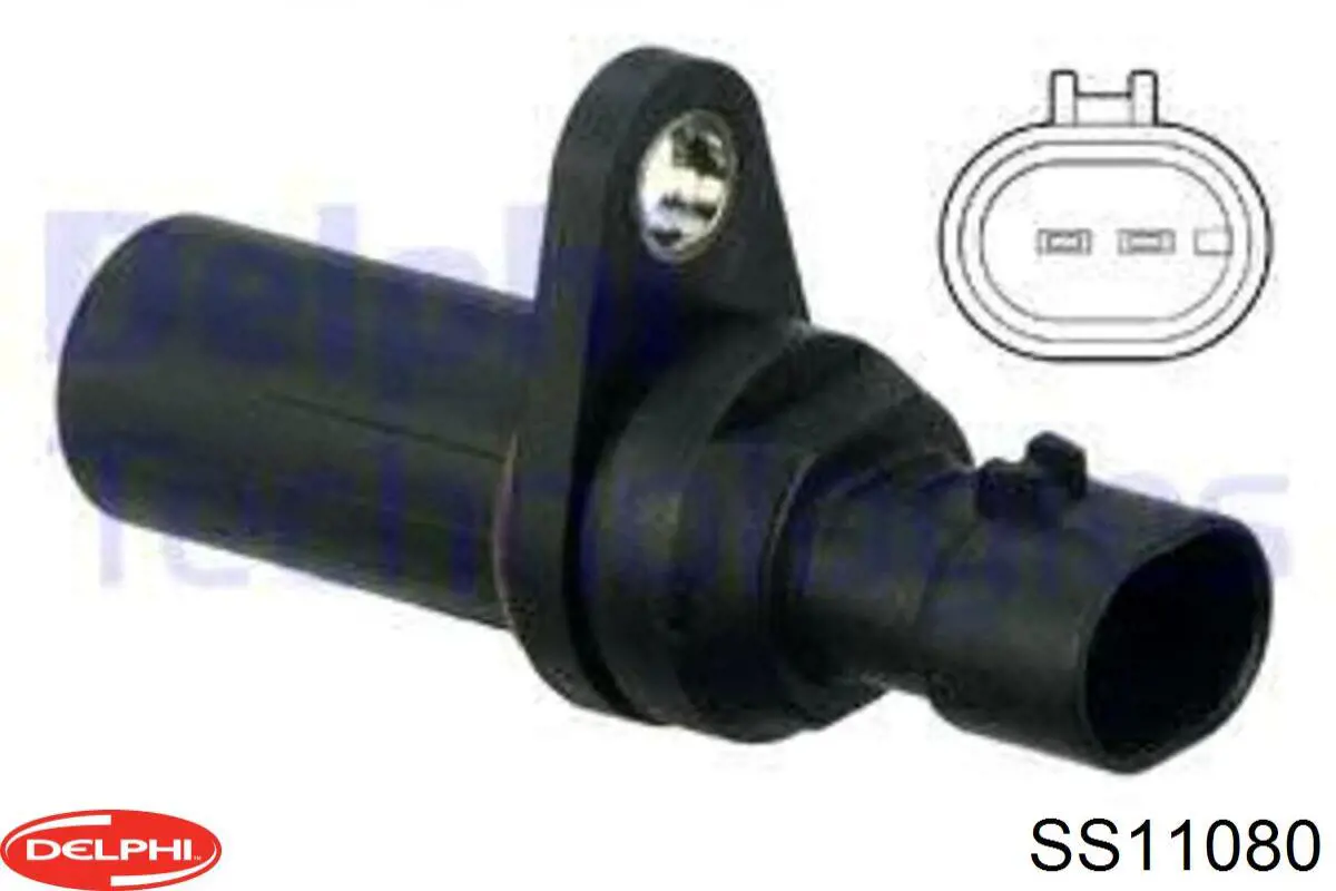 Датчик обертів колінвалу Delphi SS11080 ціна, від 21.13 USD