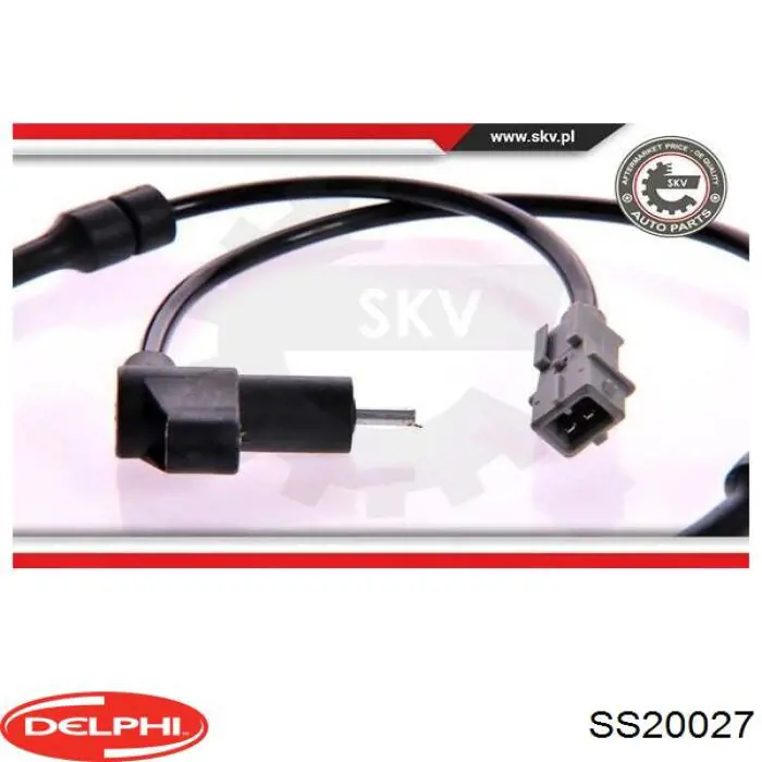 Датчик АБС (ABS) задній Delphi SS20027 ціна, від 17.27 USD