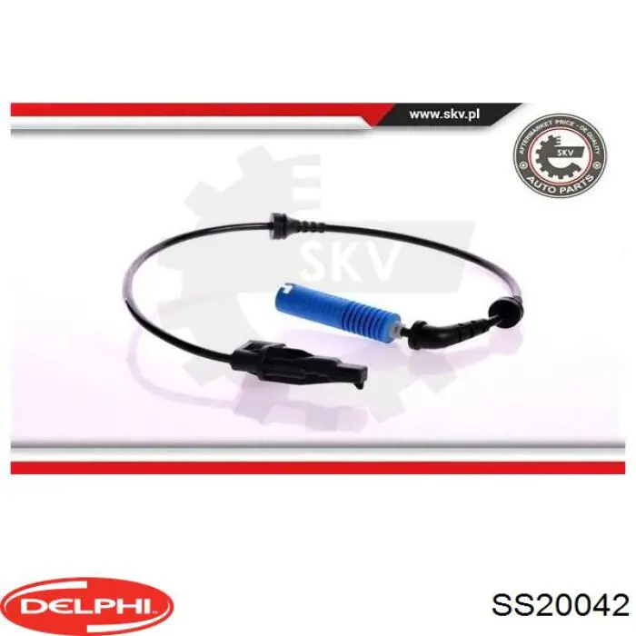 Датчик антиблокувальної системи гальмування Delphi SS20042 ціна, від 23.12 USD