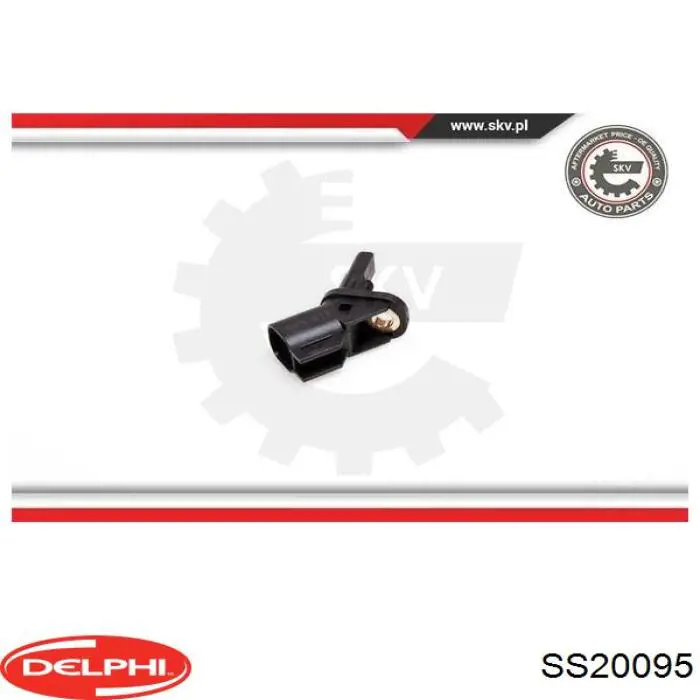 Датчик ABS передній Delphi SS20095 ціна, від 15.35 USD