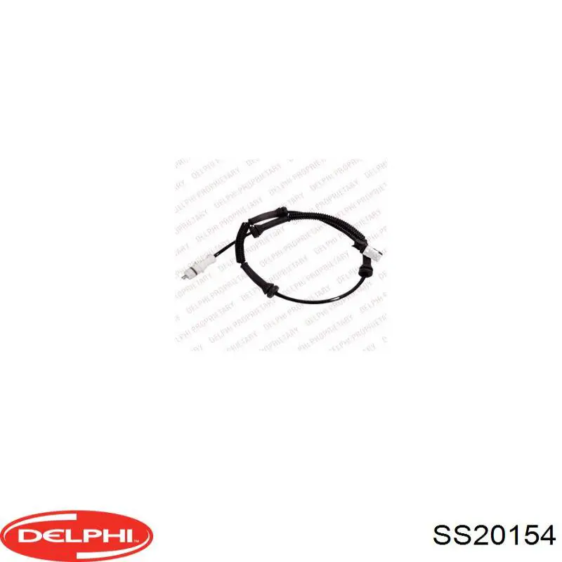 Датчик ABS передній Delphi SS20154 ціна, від 31.96 USD